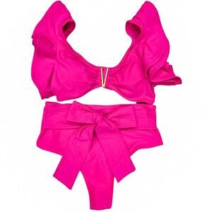 Telaura High Waisted Flounce Bikini Set